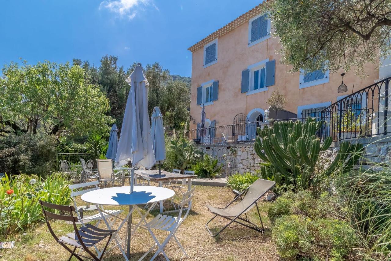Le Mas D'Angeline, Vue Mer, Jardin Commun, Parking, Voiture Requise, 10 Min En Voiture De Monaco, Route Etroite, Pente Raide, Croisement Limite, Sea View, Shared Garden, Parking, Car Required, 10 Min Drive From Monaco, Narrow Steep Road, Limited Pass Beausoleil Eksteriør billede