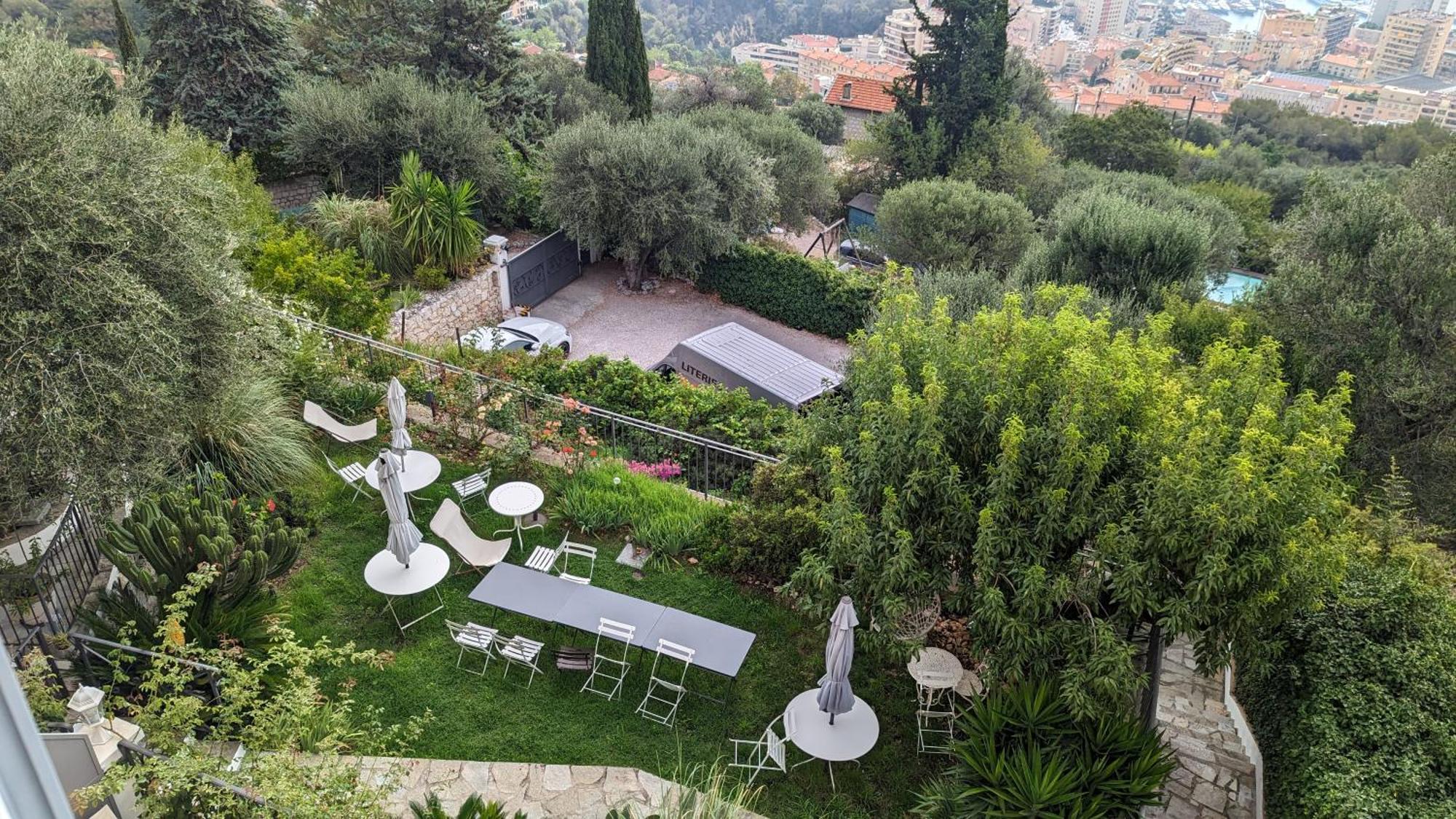 Le Mas D'Angeline, Vue Mer, Jardin Commun, Parking, Voiture Requise, 10 Min En Voiture De Monaco, Route Etroite, Pente Raide, Croisement Limite, Sea View, Shared Garden, Parking, Car Required, 10 Min Drive From Monaco, Narrow Steep Road, Limited Pass Beausoleil Eksteriør billede