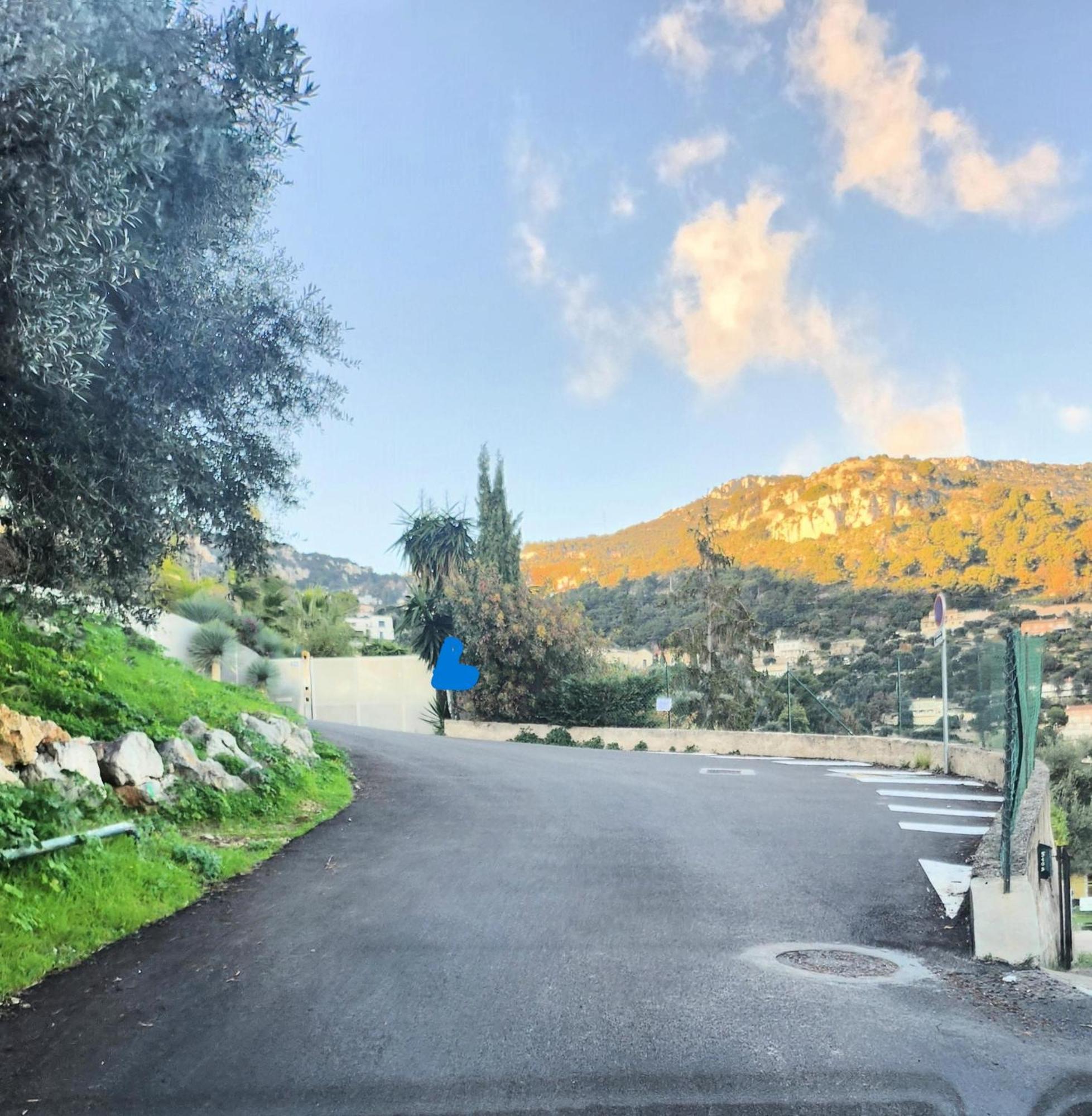Le Mas D'Angeline, Vue Mer, Jardin Commun, Parking, Voiture Requise, 10 Min En Voiture De Monaco, Route Etroite, Pente Raide, Croisement Limite, Sea View, Shared Garden, Parking, Car Required, 10 Min Drive From Monaco, Narrow Steep Road, Limited Pass Beausoleil Eksteriør billede