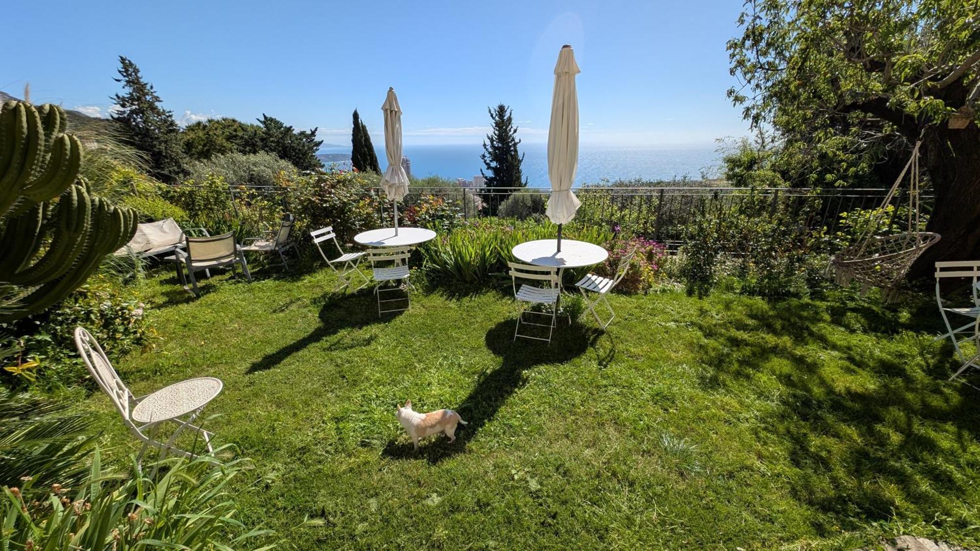 Le Mas D'Angeline, Vue Mer, Jardin Commun, Parking, Voiture Requise, 10 Min En Voiture De Monaco, Route Etroite, Pente Raide, Croisement Limite, Sea View, Shared Garden, Parking, Car Required, 10 Min Drive From Monaco, Narrow Steep Road, Limited Pass Beausoleil Eksteriør billede